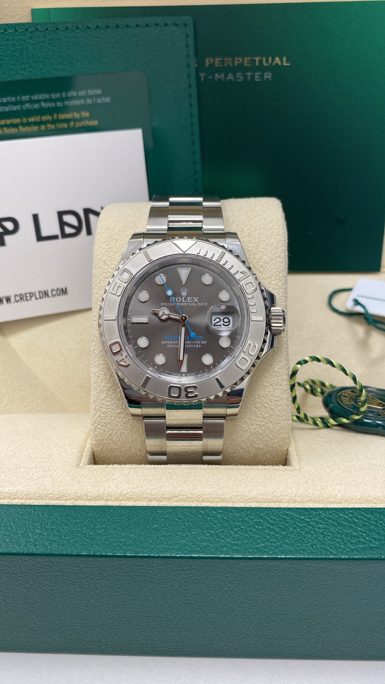 Rolex Yacht-Master 40mm Rhodium Dial 126622 2023