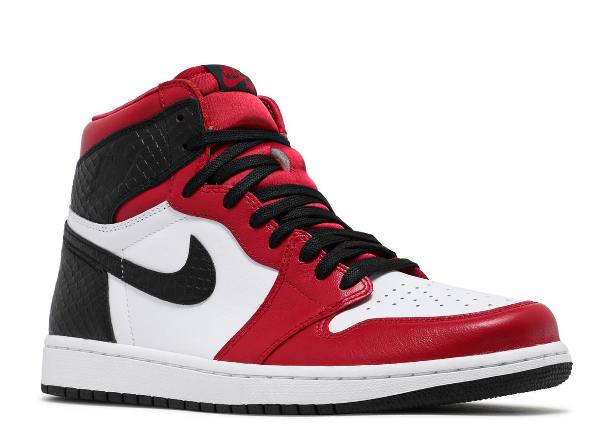 Nike Air Jordan 1 Retro High Satin Snake Chicago (W)