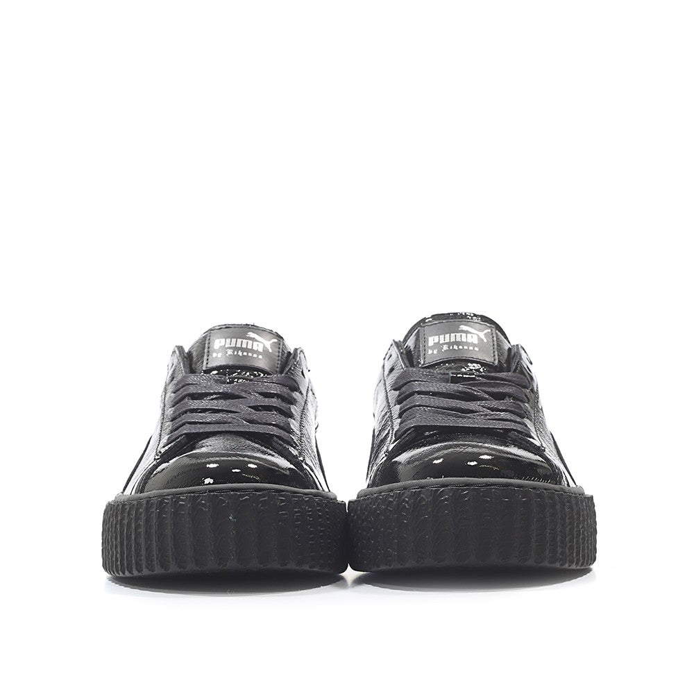 Rihanna X Puma Fenty Creeper Cracked Leather 'Black'ᅠ