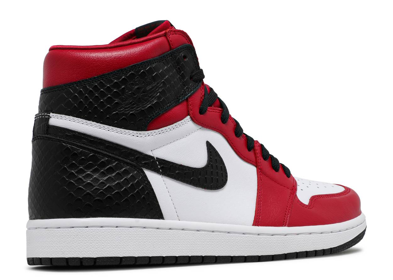 Nike Air Jordan 1 Retro High Satin Snake Chicago (W)