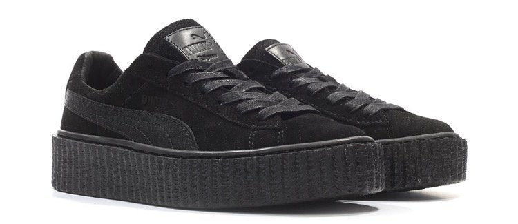 Rihanna X Puma Fenty Suede Creepers Satin 'Black'