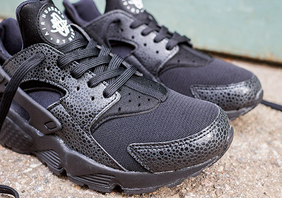 Nike Women’s Air Huarache Black Safari Lizard