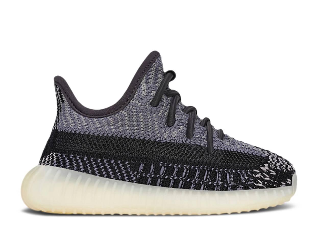 Adidas Yeezy Boost 350 V2 Infants 'Carbon' CREP LDN Adidas Yeezy Boost 350 V2 Infants 'Carbon' CREP LDN