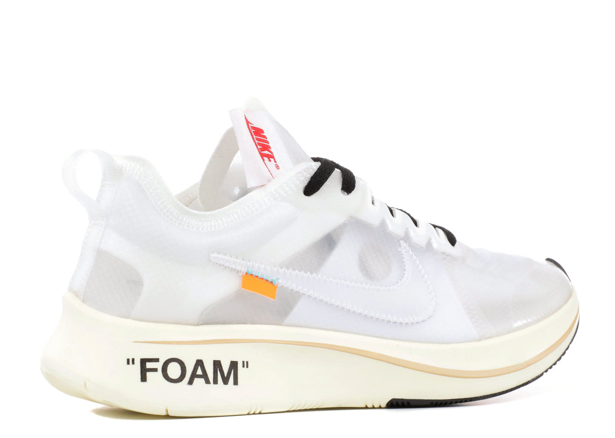 Off white sales zoom fly laces