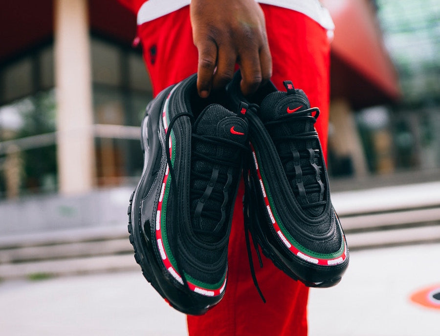 Nike Air Max 97 OG/ Undftd 'undefeated' - Aj1986-001, Size: 7.5, Black