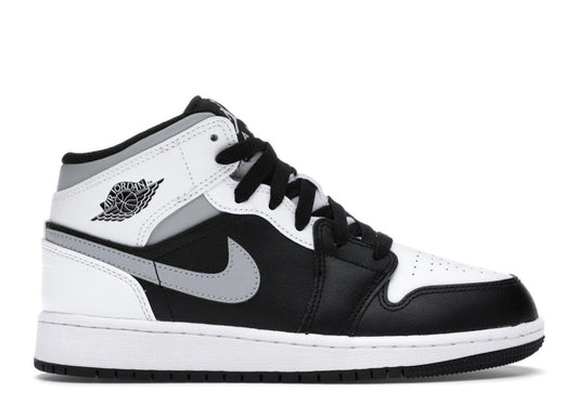 Nike Air Jordan 1 Mid GS 'White Shadow’