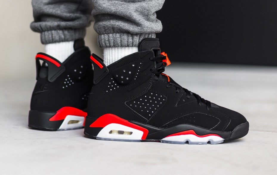 Nike Air Jordan 6 Retro Black Infrared 2019 CREP LDN