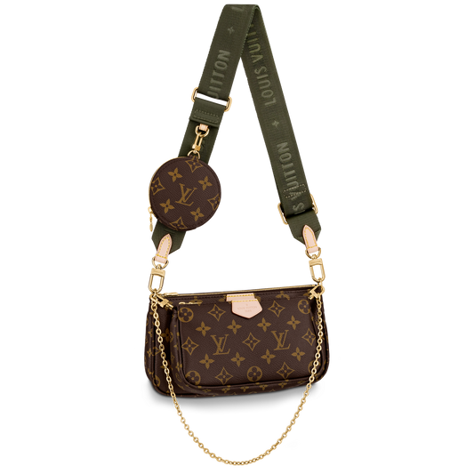 Louis Vuitton Multi Pochette Accessoires Khaki