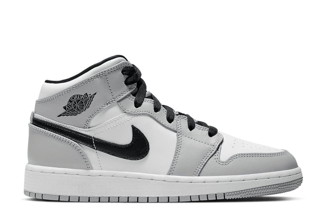 Nike Air Jordan 1 Mid GS ‘Light Smoke Grey’