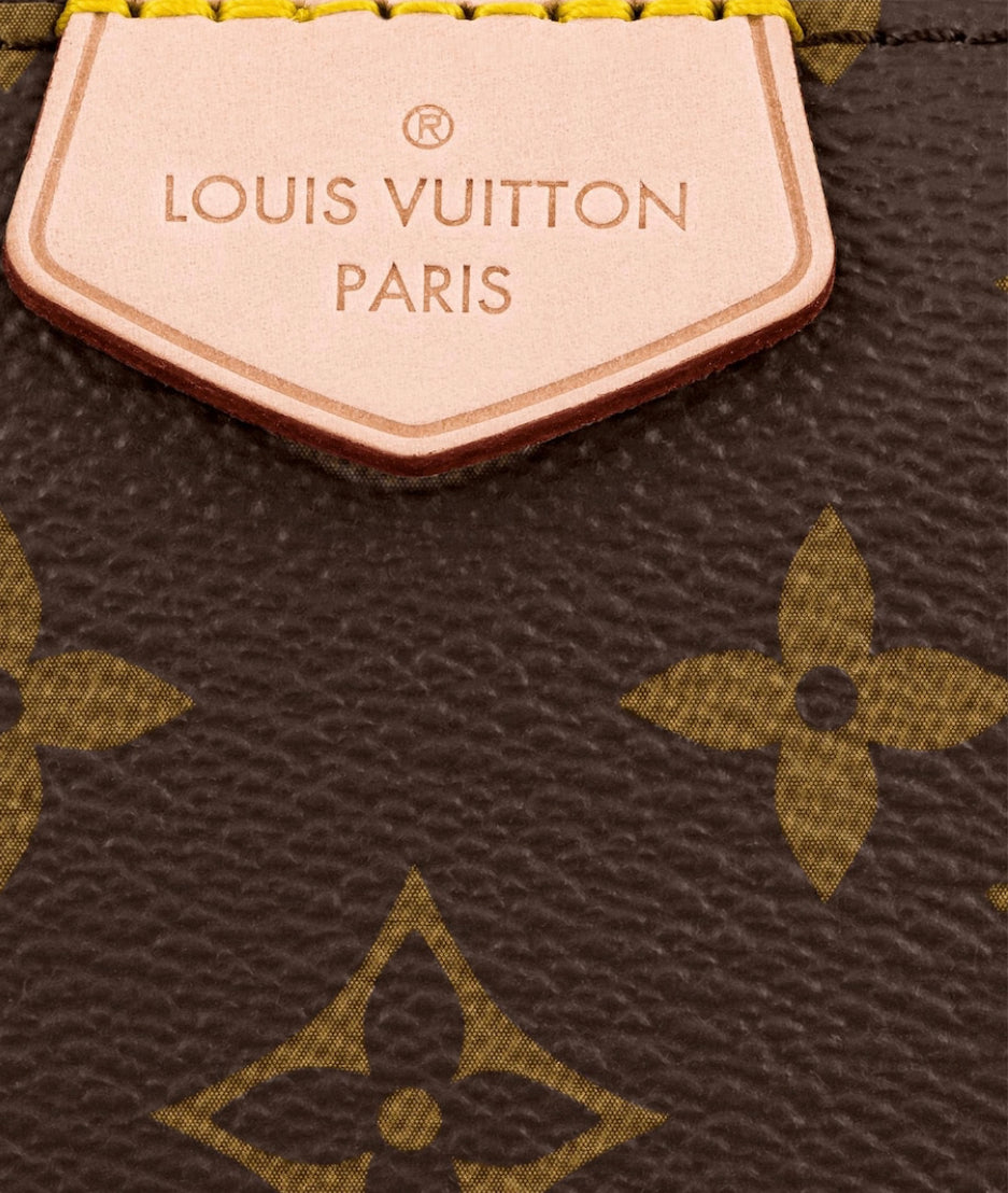 Louis Vuitton Khaki Brown Monogram Multi Pochette – Savonches