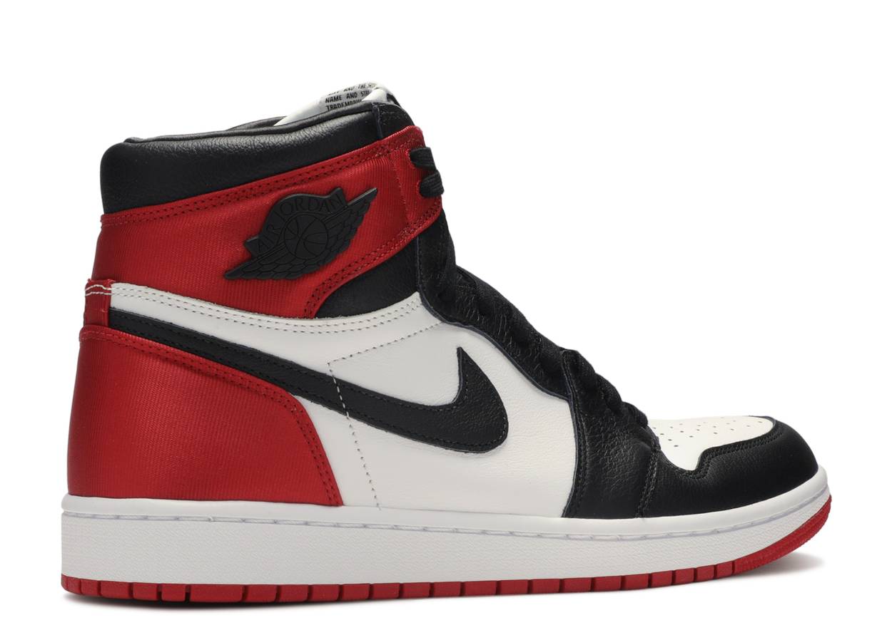 Nike Air Jordan 1 Retro High ‘Satin Black Toe’ (W)