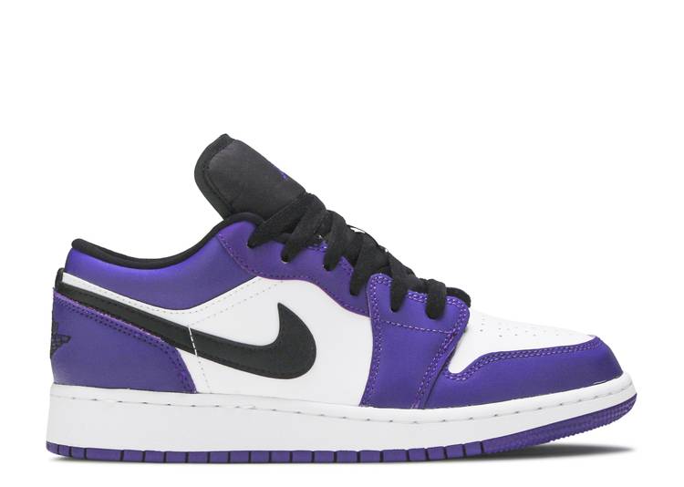 Nike Air Jordan 1 Low Court Purple White (GS)