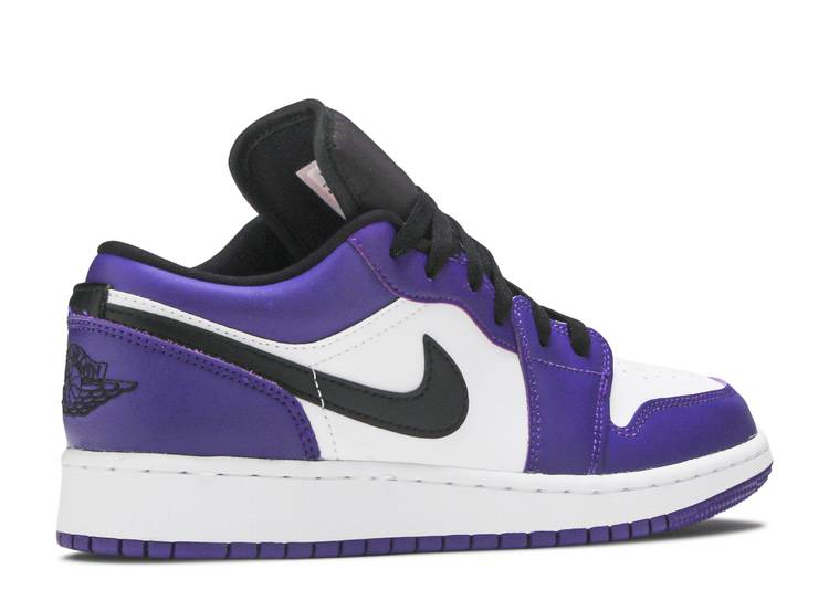 Nike Air Jordan 1 Low Court Purple White (GS)