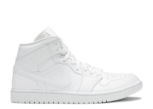 Nike Air Jordan 1 Mid Triple White 2.0 (2020)