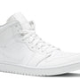 Nike Air Jordan 1 Mid Triple White 2.0 (2020)