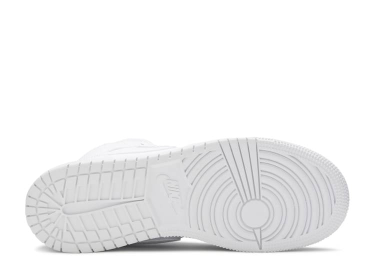 Nike Air Jordan 1 Mid GS ‘Triple White’