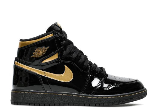 Nike Air Jordan 1 Retro High Black Metallic Gold (2020)