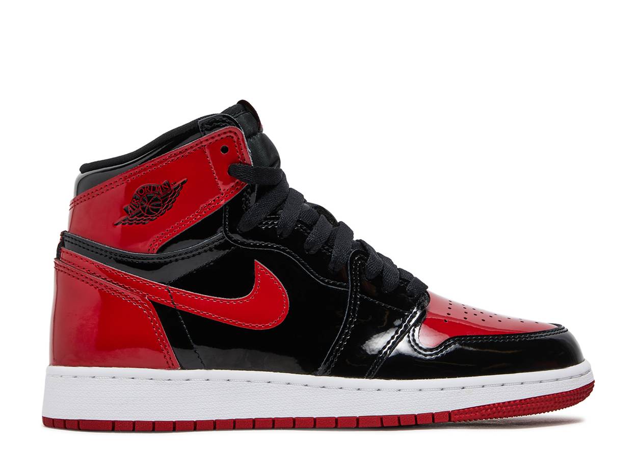 Nike Air Jordan 1 Retro High OG GS 'Patent Bred'