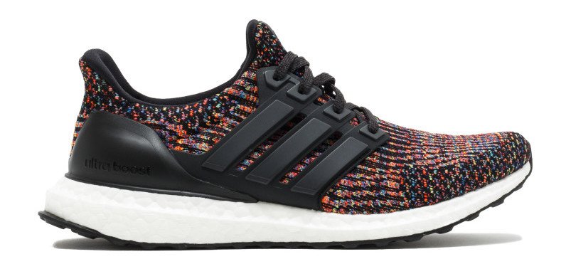 Adidas ultra boost black multicolor original Clearance