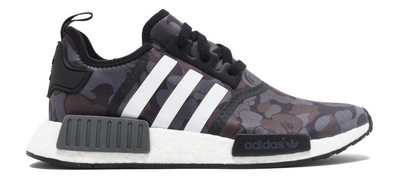 Adidas X Bape NMD R1 'Black Camo'