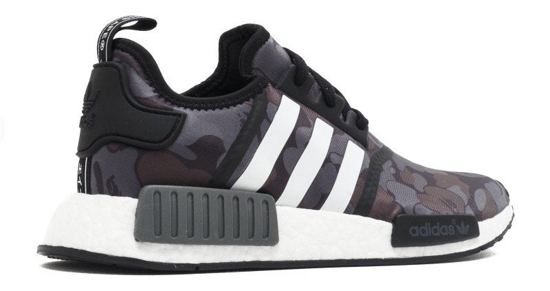 Adidas X Bape NMD R1 'Black Camo'