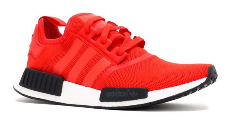 Adidas NMD R1 Red White Black CREP LDN