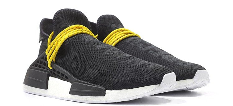 Adidas human race black and yellow hotsell