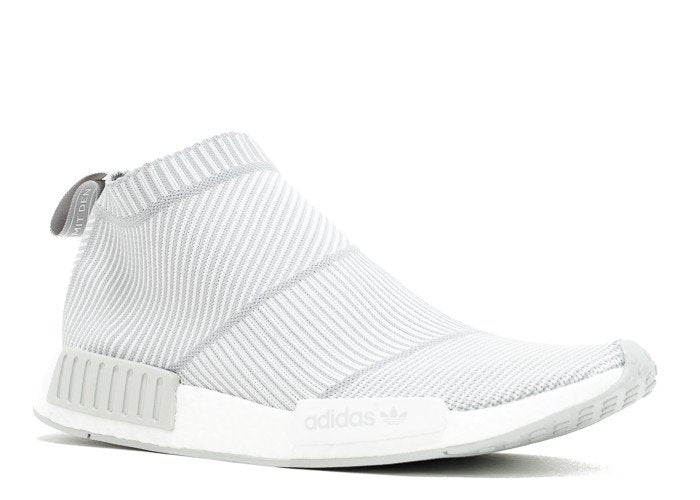 Adidas NMD CS1 Primeknit Sock 'White/Grey' CREP LDN