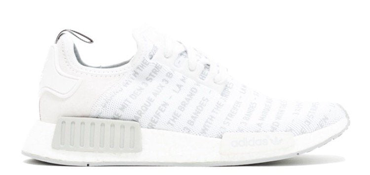 Adidas NMD R1 Whiteout 'Three Stripes'