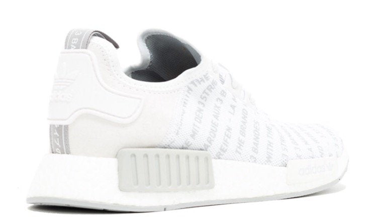 Adidas NMD R1 Whiteout 'Three Stripes'