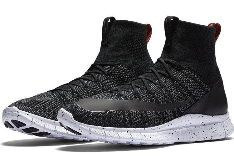 Nike Free Flyknit Mercurial 'Black'