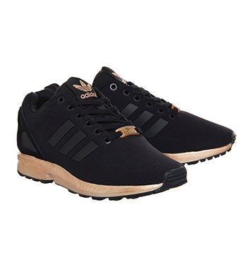 Adidas zx flux black metallic copper uk Clearance