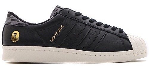 Adidas superstar 80v - undefeated x bape Clearance