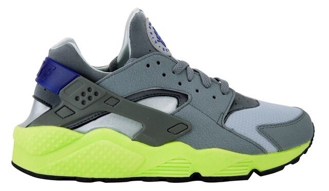 Nike Air Huarache Wolf Grey / Volt