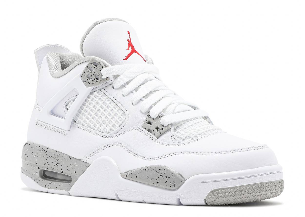 Nike Air Jordan 4 Retro White Oreo 2021 (GS)