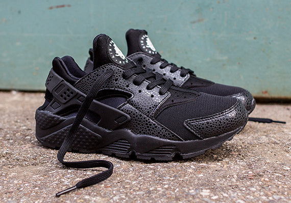 Nike Women’s Air Huarache Black Safari Lizard