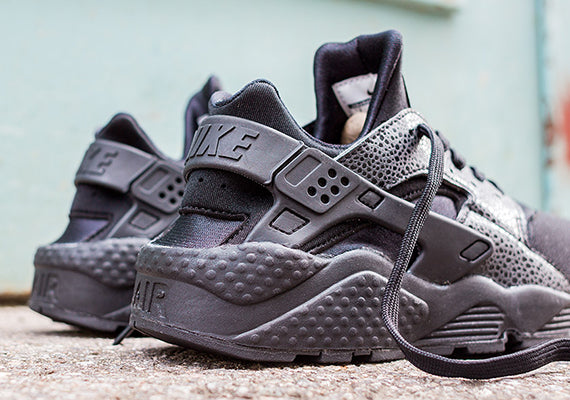 Nike Women’s Air Huarache Black Safari Lizard