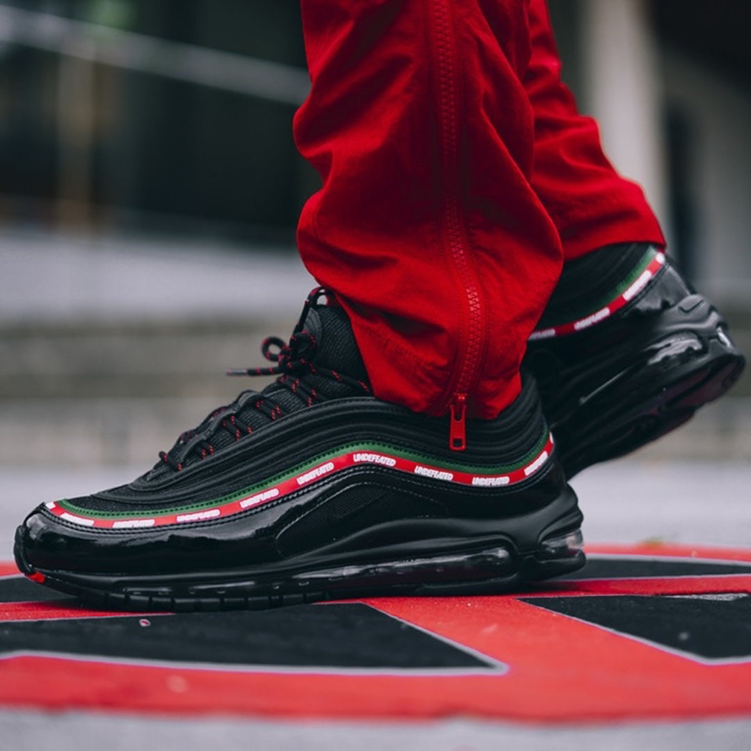 Air max 97 sales black n red
