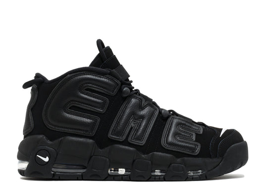 Supreme X Nike Air More Uptempo 'Black'