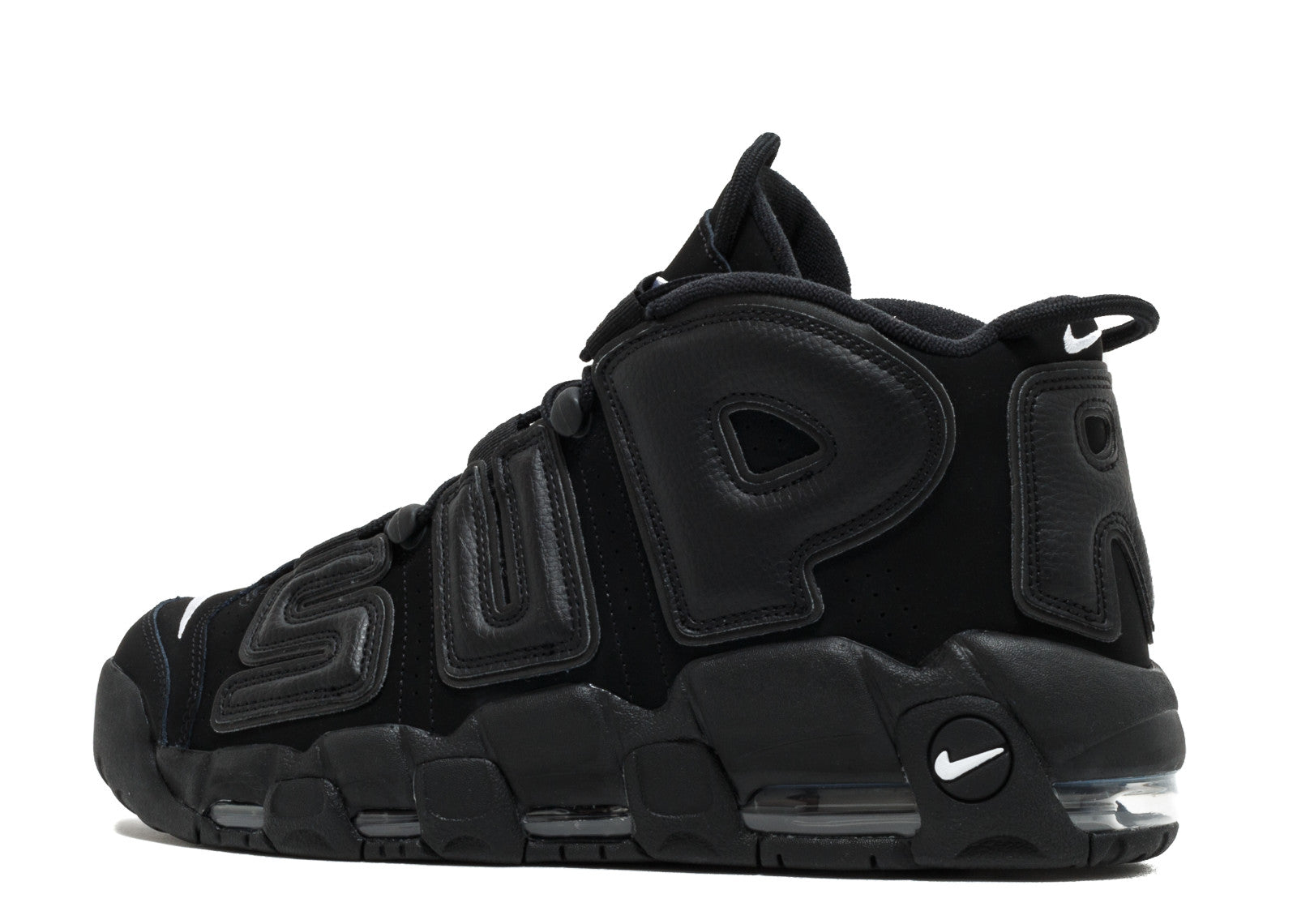 Supreme x nike uptempo black Clearance