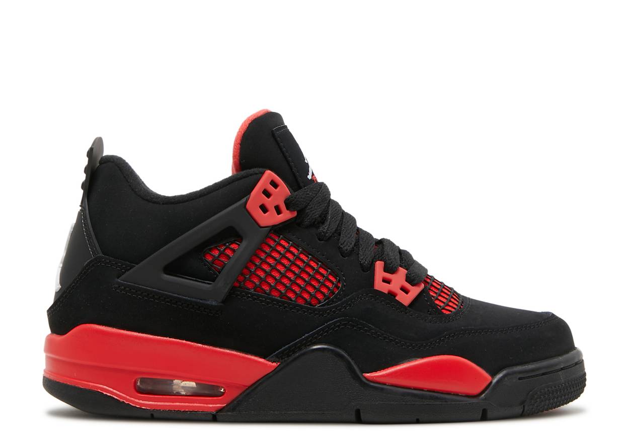 Nike Air Jordan 4 Retro GS 'Red Thunder’