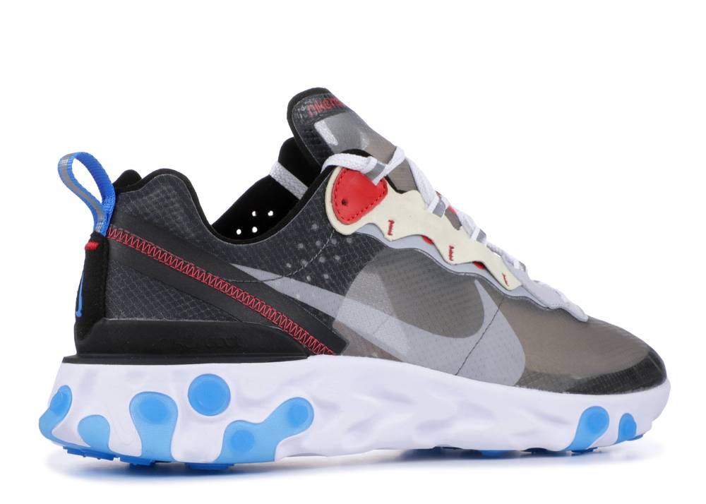 Nike React Element 87 Dark Grey Photo Blue