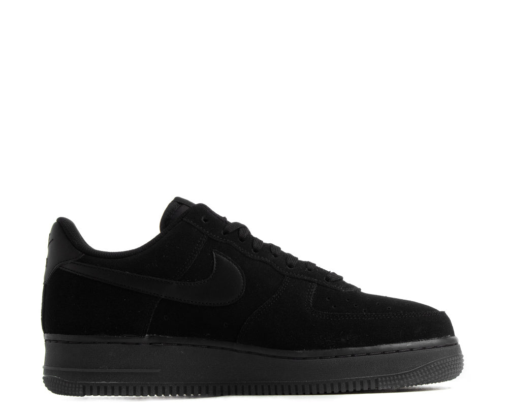Air force 1 black anthracite suede Outlet