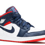 Nike Air Jordan 1 Mid GS 'USA Olympic'
