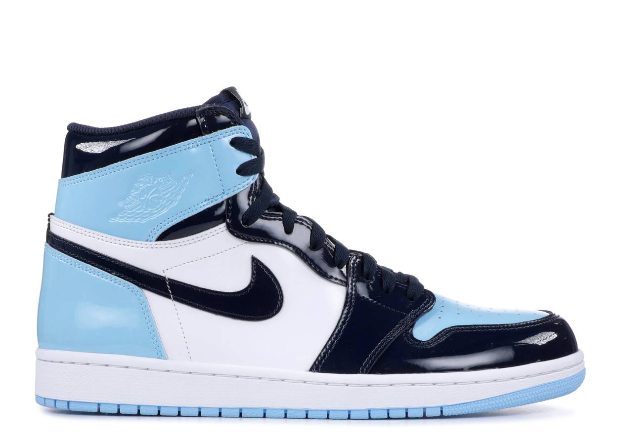 Nike Air Jordan 1 Retro High UNC Patent (W)