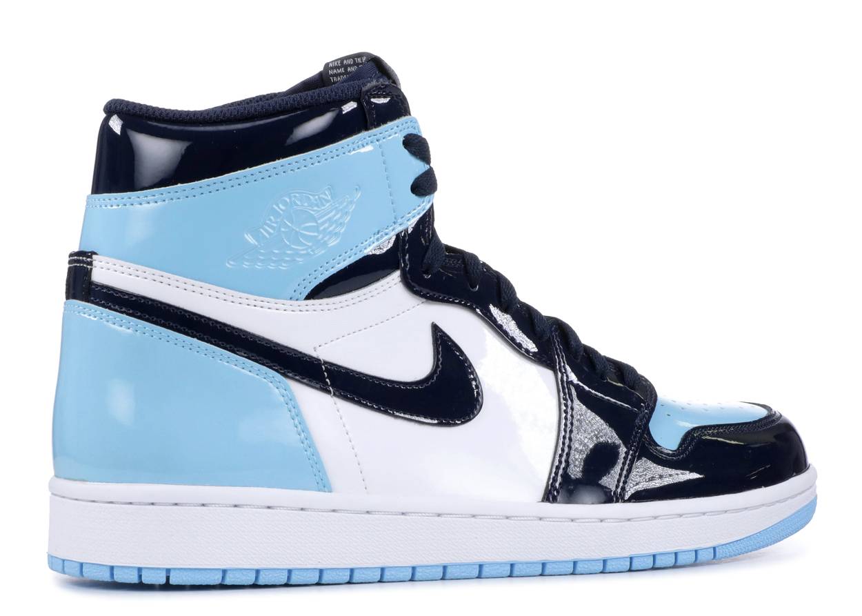 Nike Air Jordan 1 Retro High UNC Patent (W)