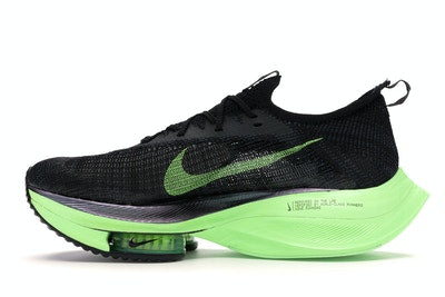 Nike Air Zoom Alphafly Next% Black Electric Green