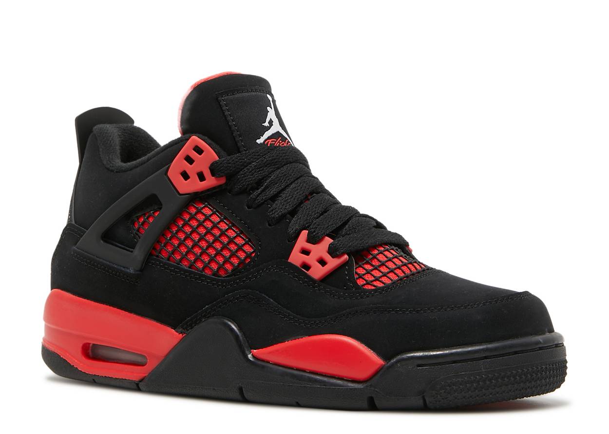 Nike Air Jordan 4 Retro GS 'Red Thunder’