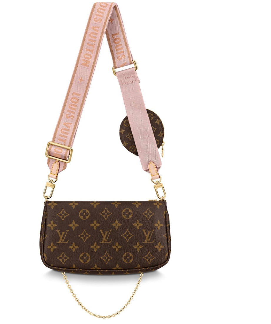 Louis Vuitton Multi Pochette Accessoires Rosa Chiaro