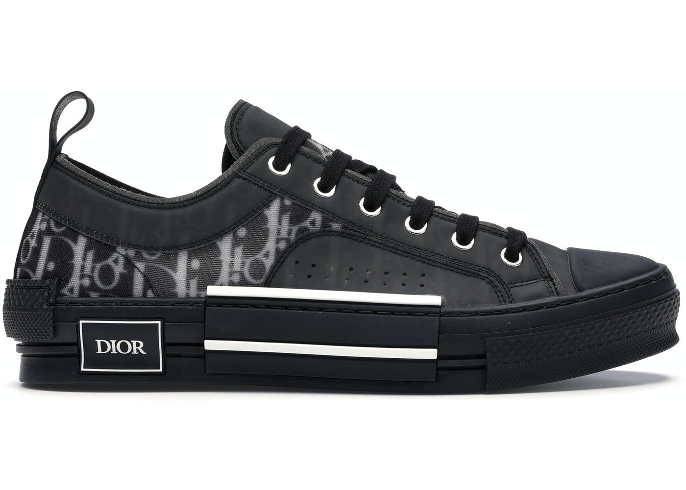 Dior "B23" Low-Top Dior Oblique Sneaker